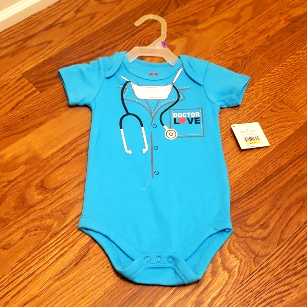 NWT baby doctor onesie